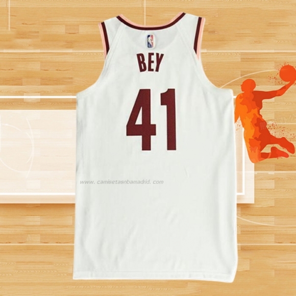 Camiseta 2022 Rising Star Saddiq Bey NO 41 Isiah Blanco