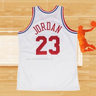 Camiseta All Star 1991 Michael Jordan NO 23 Blanco