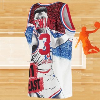 Camiseta All Star 1991 Patrick Ewing NO 3 Blanco