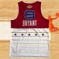 Camiseta All Star 2006 Kobe Bryant NO 8 Rojo Blanco