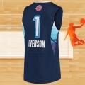 Camiseta All Star 2009 Allen Iverson NO 1 Azul
