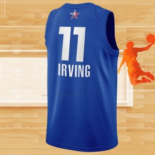Camiseta All Star 2021 Brooklyn Nets Kyrie Irving NO 11 Azul