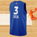 Camiseta All Star 2021 Washington Wizards Bradley Beal NO 3 Azul