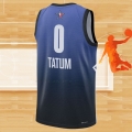 Camiseta All Star 2023 Boston Celtics Jayson Tatum NO 0 Azul