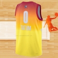 Camiseta All Star 2023 Boston Celtics Jayson Tatum NO 0 Naranja