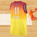 Camiseta All Star 2023 Brooklyn Nets Kyrie Irving NO 11 Naranja