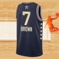 Camiseta All Star 2024 Boston Celtics Jaylen Brown NO 7 Azul