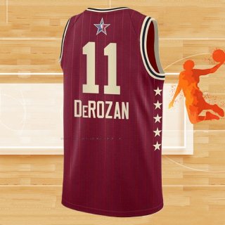 Camiseta All Star 2024 Chicago Bulls Demar Derozan NO 11 Rojo