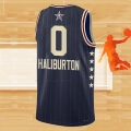 Camiseta All Star 2024 Indiana Pacers Tyrese Haliburton NO 0 Azul