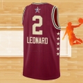 Camiseta All Star 2024 Los Angeles Clippers Kawhi Leonard NO 2 Rojo