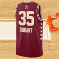 Camiseta All Star 2024 Phoenix Suns Kevin Durant NO 35 Rojo