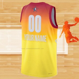 Camiseta All Star 2023 Personalizada Naranja