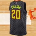Camiseta Atlanta Hawks John Collins NO 20 Icon Negro