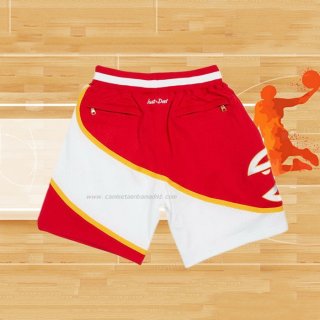 Pantalone Atlanta Hawks 1986-87 Rojo