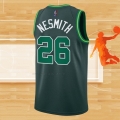 Camiseta Boston Celtics Aaron Nesmith NO 26 Earned 2020-21 Verde