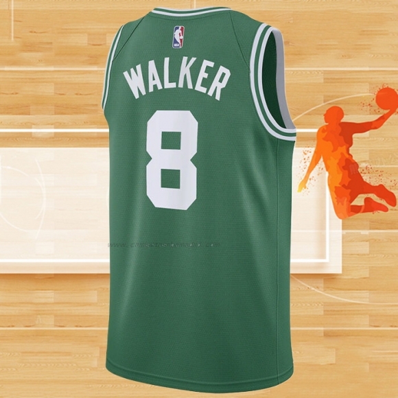 Camiseta Boston Celtics Kemba Walker NO 8 Icon 2019-20 Verde