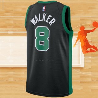 Camiseta Boston Celtics Kemba Walker NO 8 Statement 2019-20 Negro