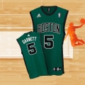 Camiseta Boston Celtics Kevin Garnett NO 5 Verde1