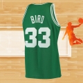 Camiseta Boston Celtics Larry Bird NO 33 Mitchell & Ness 1985-86 Verde