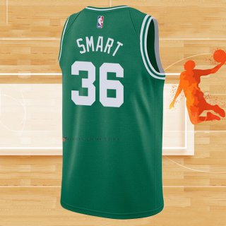 Camiseta Boston Celtics Marcus Smart NO 36 Icon Verde
