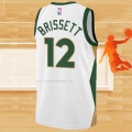 Camiseta Boston Celtics Oshae Brissett NO 12 Ciudad 2023-24 Blanco