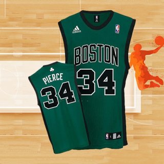 Camiseta Boston Celtics Paul Pierce NO 34 Verde1