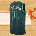 Camiseta Boston Celtics Payton Pritchard NO 11 Earned 2020-21 Verde