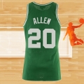 Camiseta Boston Celtics Ray Allen NO 20 Mitchell & Ness 1996-97 Verde