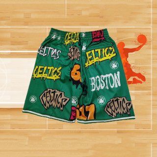 Pantalone Boston Celtics Just Don 2024 Verde