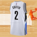 Camiseta Brooklyn Nets Blake Griffin NO 2 Ciudad 2022-23 Blanco