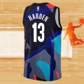 Camiseta Brooklyn Nets James Harden NO 13 Ciudad 2023-24 Negro