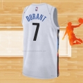 Camiseta Brooklyn Nets Kevin Durant NO 7 Ciudad 2022-23 Blanco