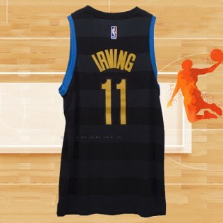 Camiseta Brooklyn Nets Kyrie Irving NO 11 Fashion Royalty Negro