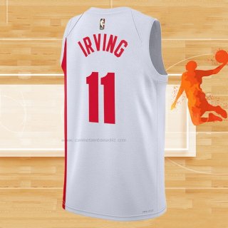 Camiseta Brooklyn Nets Kyrie Irving NO 11 Statement 2022-23 Blanco