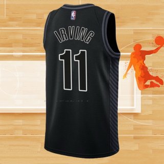 Camiseta Brooklyn Nets Kyrie Irving NO 11 Statement 2022-23 Negro