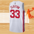 Camiseta Brooklyn Nets Nic Claxton NO 33 Classic 2022-23 Blanco