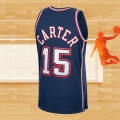 Camiseta Brooklyn Nets Vince Carter NO 15 Retro Azul