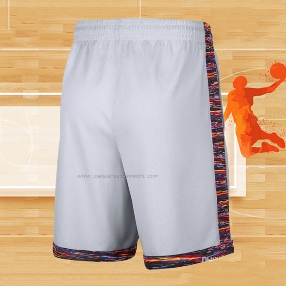 Pantalone Brooklyn Nets Ciudad Edition Blanco