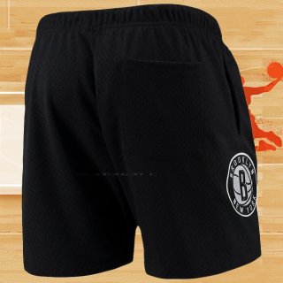 Pantalone Brooklyn Nets Pro Standard Mesh Capsule Negro