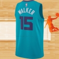 Camiseta Charlotte Hornets Kemba Walker NO 15 Icon Verde