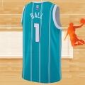 Camiseta Charlotte Hornets LaMelo Ball NO 1 Icon 2022-23 Verde