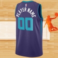 Camiseta Charlotte Hornets Personalizada Statement 2019-20 Violeta