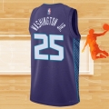 Camiseta Charlotte Hornets P.J. Washington JR. NO 25 Statement 2022-23 Violeta