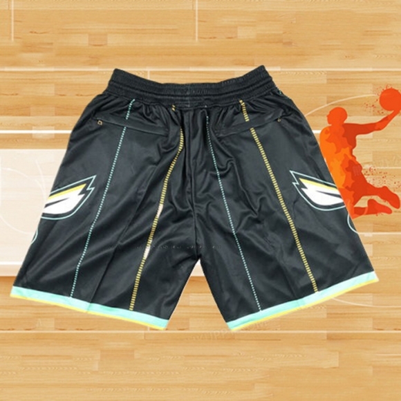 Pantalone Charlotte Hornets Ciudad Just Don 2022-23 Negro