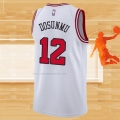 Camiseta Chicago Bulls Ayo Dosunmu NO 12 Association 2021 Blanco