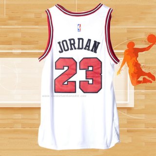 Camiseta Chicago Bulls Michael Jordan NO 23 Association 2022-23 Blanco