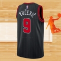 Camiseta Chicago Bulls Nikola Vucevic NO 9 Statement 2020-21 Negro