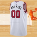 Camiseta Chicago Bulls Personalizada Association Blanco