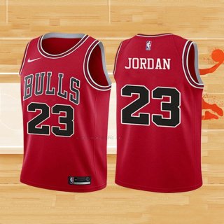 Camiseta Nino Chicago Bulls Michael Jordan NO 23 2017-18 Rojo