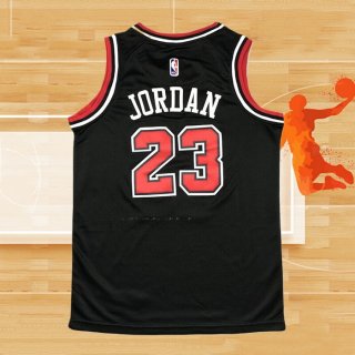 Camiseta Nino Chicago Bulls Michael Jordan NO 23 Negro5